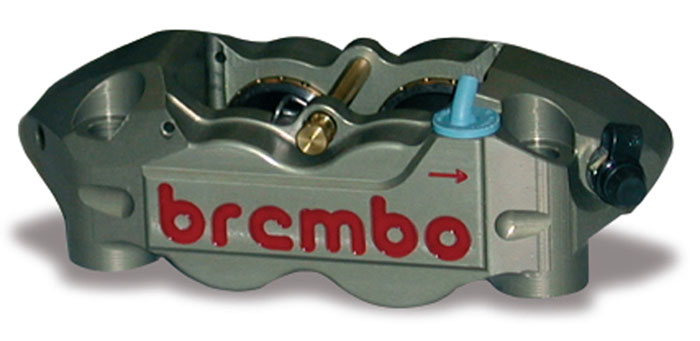 Racing Brake Caliper Monobloc P4 32/36, 108 mm Left