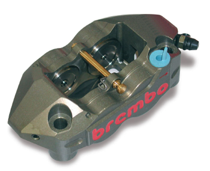 Racing Brake Caliper Monobloc P4 32/36 Endurance, 108 mm Rechts