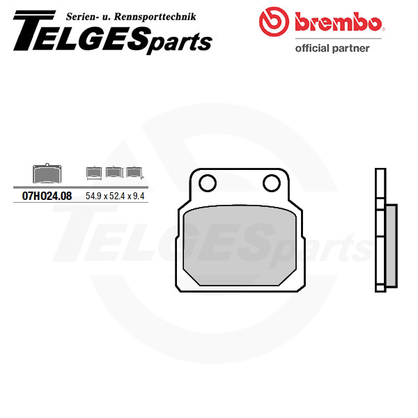 07HO2408 Brembo Bremsbelag - CC Carbon Ceramic Road