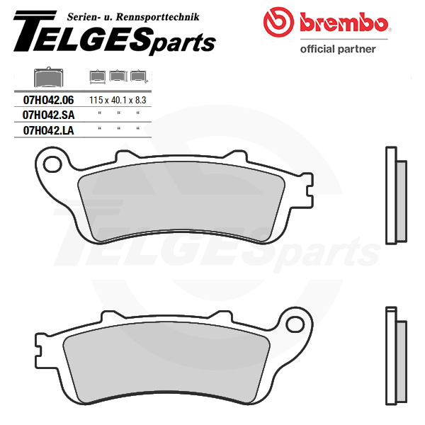 07HO4206 Brembo Brake Pad - CC Carbon Ceramic Road