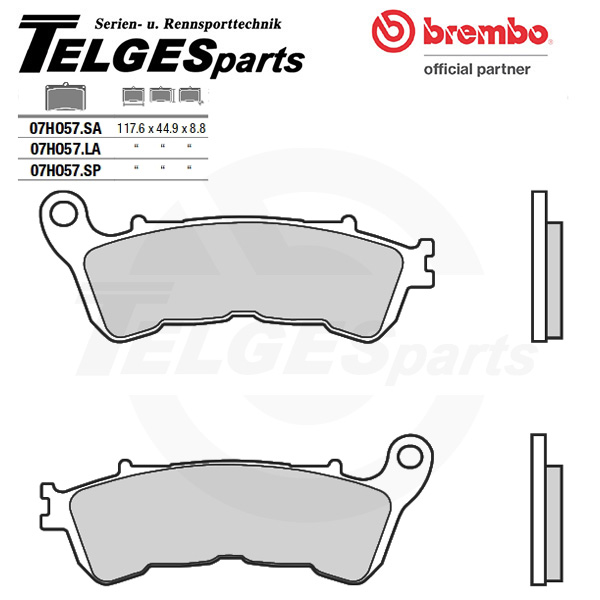 07HO57SA Brembo Brake Pad - SA Sinter Road