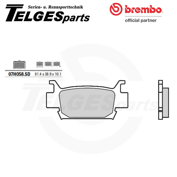 07HO58SD Brembo Brake Pad - SD Sinter Off-Road