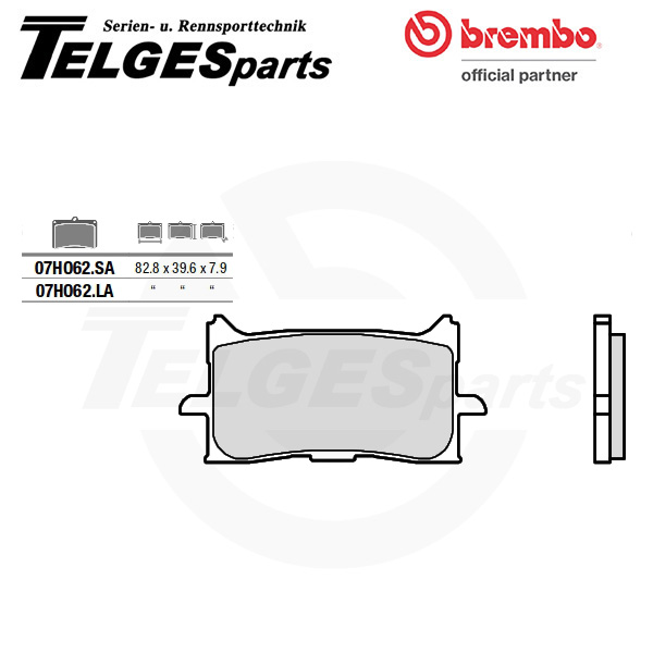 07HO62SA Brembo Bremsbelag - SA Sinter Road