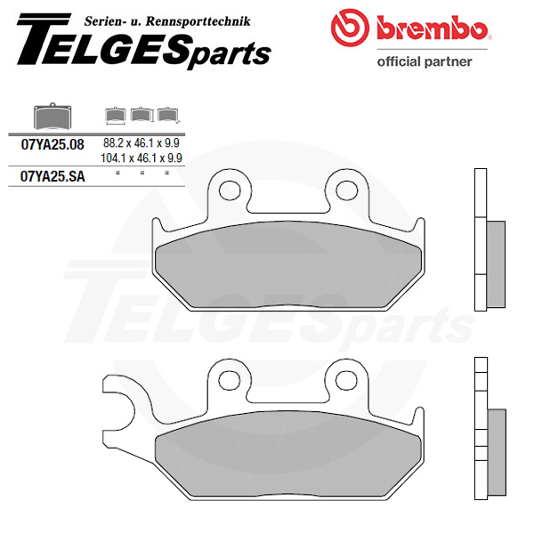 07YA2508 Brembo Bremsbelag - CC Carbon Ceramic Road