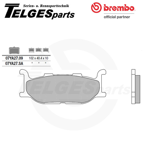 07YA2709 Brembo Brake Pad - CC Carbon Ceramic Road