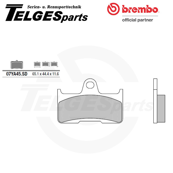 07YA45SD Brembo Bremsbelag - SD Sinter Off-Road