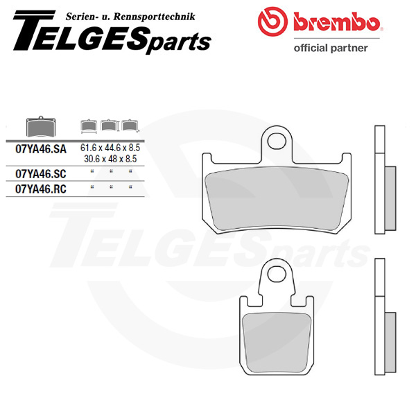 07YA46RC Brembo Bremsbelag - RC Carbon Race