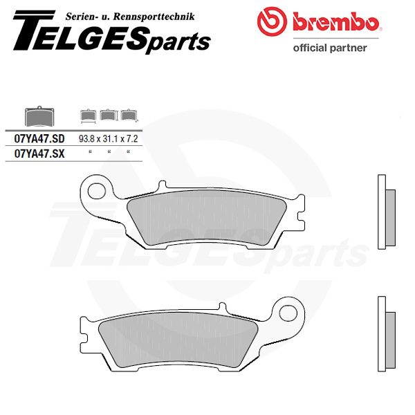 07YA47SD Brembo Brake Pad - SD Sinter Off-Road