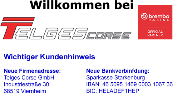 Willkommen bei Telges Corse GmbH - Brembo Marchesini official Partner